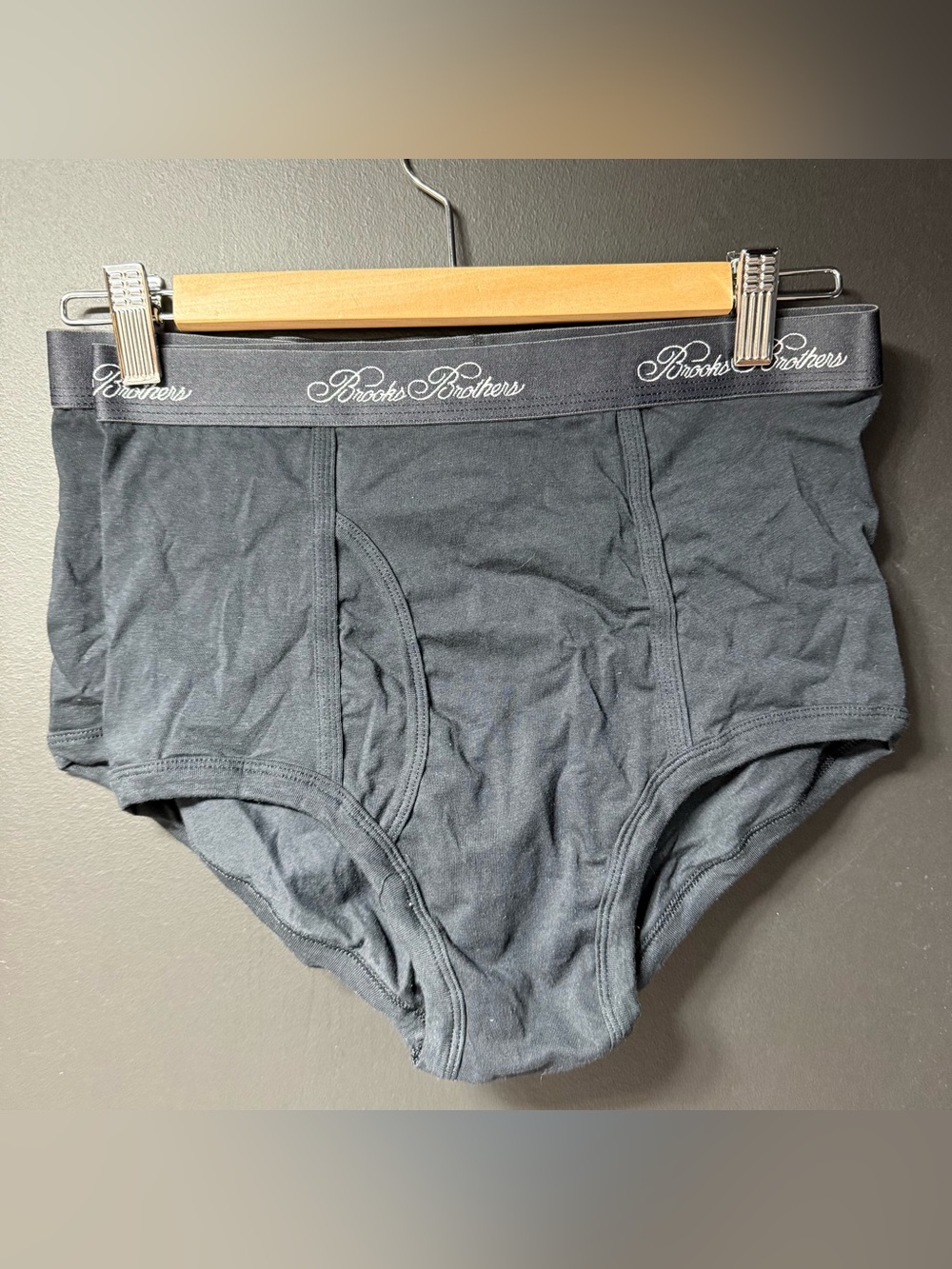 Brooks Brothers Cotton Briefs 2 Pack Size S